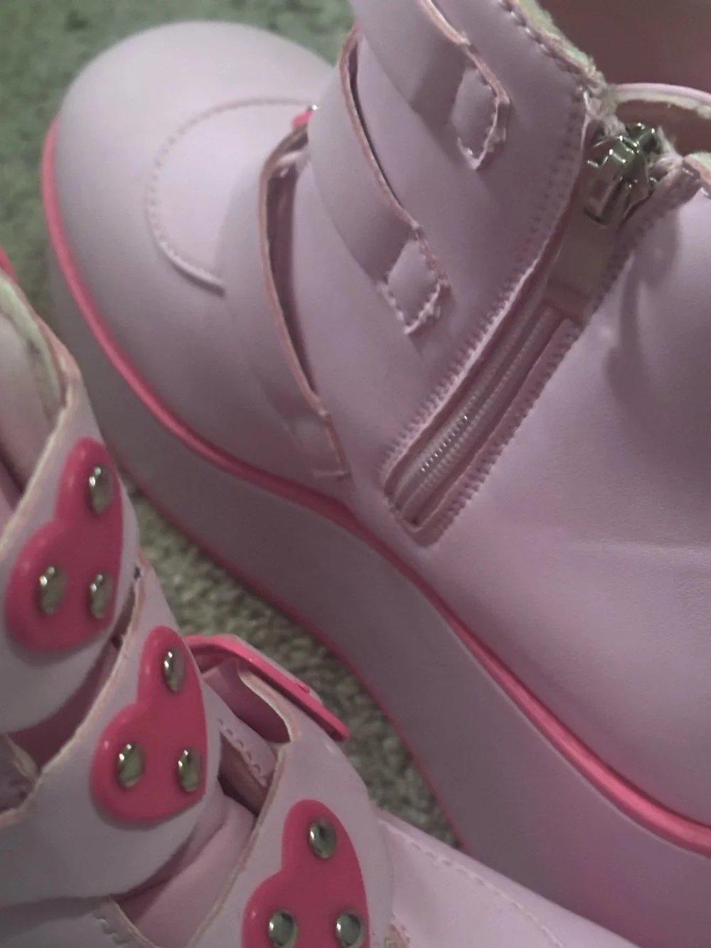 Cute Pink Platform Women's Boots